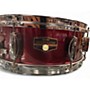 Used TAMA 5.5X14 Imperialstar Snare Chrome Red Drum Chrome Red 10