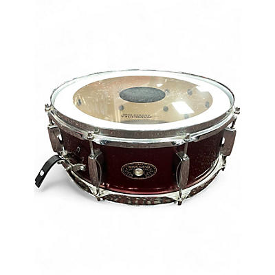 Used TAMA 5.5X14 Imperialstar Snare Red Drum