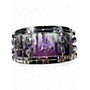 Used TAMA 5.5X14 Mike Portnoy Signature Melody Master Bubinga Snare Purple Monster Drum Purple Monster 10