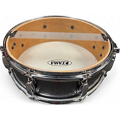 Used TAMA 5.5X14 Silverstar Snare Silver Sparkle Drum