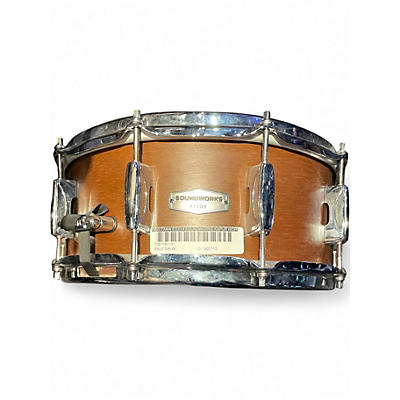Used TAMA 5.5X14 Soundworks Kapur Worn Natural Drum