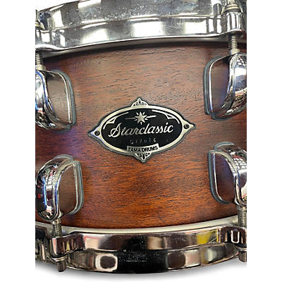 Used TAMA 5.5X14 Starclassic Snare Brown Drum