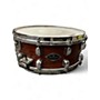 Used TAMA 5.5X14 Starclassic Snare Natural Drum Natural 10