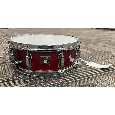 TAMA Used TAMA 5.5X14 Superstar Snare Drum Wine Red