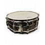 Used TAMA 5X14 Kenny Aronoff Track Master Signature Black Nickle over Brass Drum Black Nickle over Brass 8
