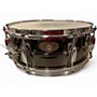 Used TAMA 5X14 Rockstar Series Snare Black Nickel Drum Black Nickel 8