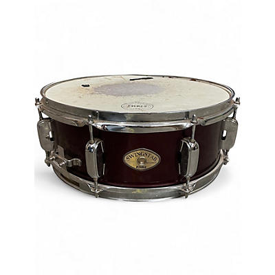 Used TAMA 5X14 SWINGSTAR SNARE Wine Red Drum
