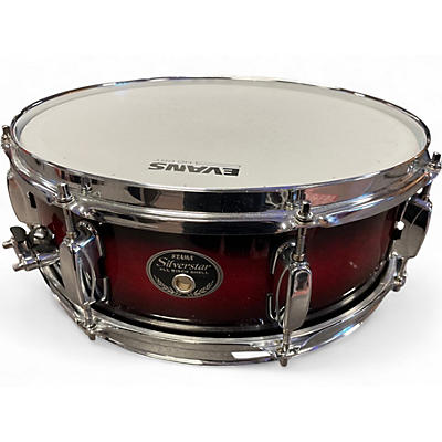 Used TAMA 5X14 Silverstar Snare Crimson Red Burst Drum