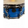 Used TAMA 5X14 Starphonic Snare Blue Drum Blue 8