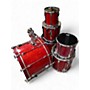 Used TAMA 6 Piece ARTSTAR II RED Drum Kit RED
