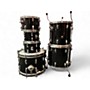 Used TAMA 6 Piece Imperialstar Black Drum Kit Black