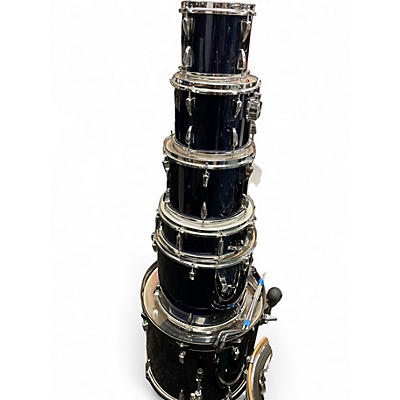 Used TAMA 6 Piece Imperialstar Blue Drum Kit