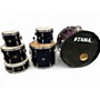 Used TAMA 6 Piece Imperialstar Blue Drum Kit Blue