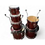 Used TAMA 6 Piece Imperialstar Candy Apple Mist Drum Kit Candy Apple Mist