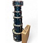 Used TAMA 6 Piece Imperialstar Complete Starter Kit Hairline Light Blue Drum Kit Hairline Light Blue