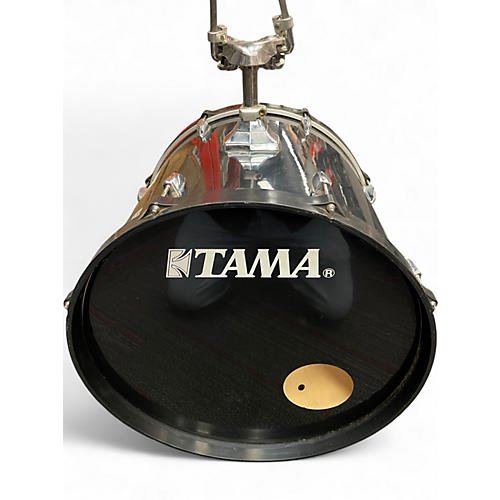 Used TAMA 6 Piece Imperialstar HAIRLINE BLACK Drum Kit HAIRLINE BLACK