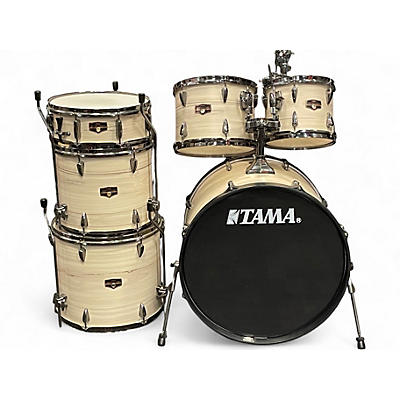 Used TAMA 6 Piece Imperialstar Zebrawood Drum Kit