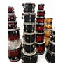 Used TAMA 6 Piece Rockstar Black Drum Kit Black