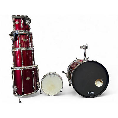 Used TAMA 6 Piece Rockstar Maroon Drum Kit