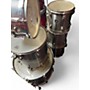 Used TAMA 6 Piece SWINGSTAR Chrome Silver Drum Kit Chrome Silver