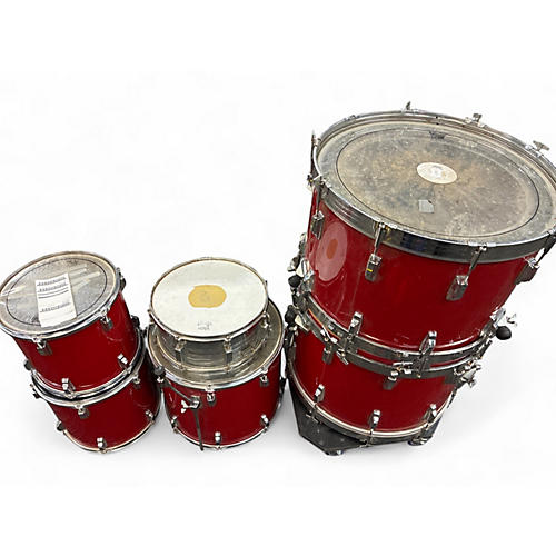Used TAMA 6 Piece SWINGSTAR Dakota Red Drum Kit Dakota Red