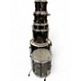 Used TAMA 6 Piece Silverstar Birch Black Fade Drum Kit Black Fade