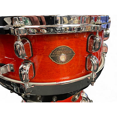 Used TAMA 6 Piece Starclassic Orange Drum Kit