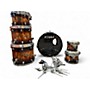 Used TAMA 6 Piece Starclassic Performer MOLTEN BROWN BURST Drum Kit MOLTEN BROWN BURST