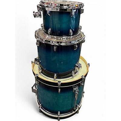 Used TAMA 6 Piece Superstar Classic Baltic Blue Drum Kit