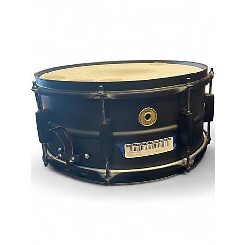 Used TAMA 6.5X14 Metalworks Snare Black Drum Black 15