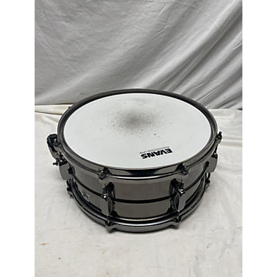 TAMA Used TAMA 6.5X14 Metalworks Snare Drum Black Nickel