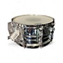 Used TAMA 6.5X14 No. 8005 Imperialstar King-Beat Steel Snare Drum Silver Drum Silver 15