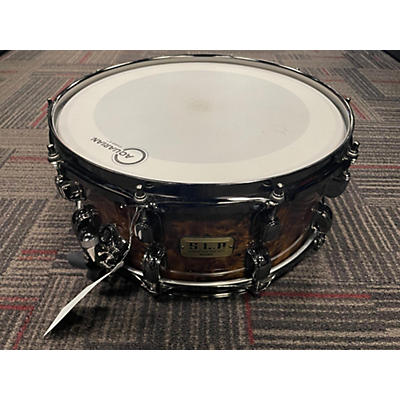 TAMA Used TAMA 6.5X14 S.L.P. Maple Drum Brown