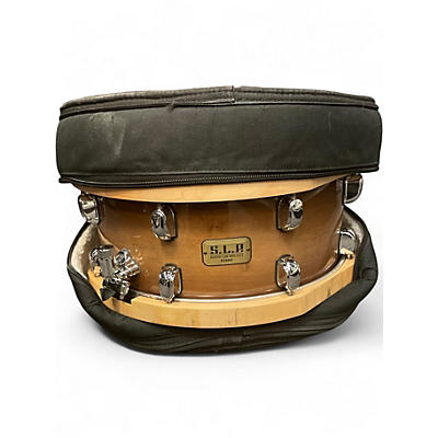 Used TAMA 6.5X14 SLP Studio Maple Snare Drum  Sienna Drum