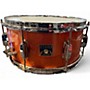 Used TAMA 6.5X14 Superstar Snare ORANGE SPARKLE Drum ORANGE SPARKLE 15