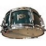 Used TAMA 6X14 Rockstar Series Snare TEAL Drum TEAL 13