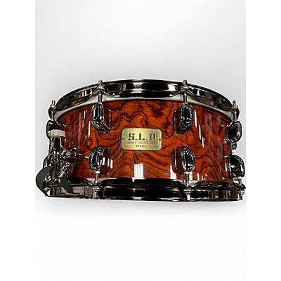 Used TAMA 6X14 S.L.P. G Bubinga  Quilted Bubinga Drum