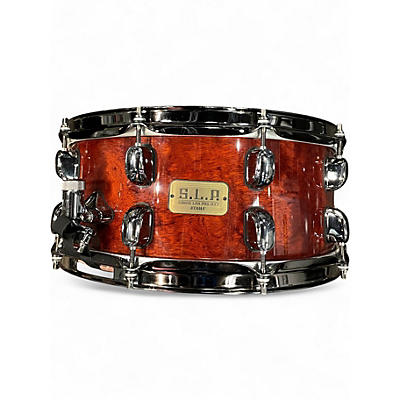 Used TAMA 6X14 SOUND LAB PROJECTS SLP QUILTED BUBINGA Natural Drum