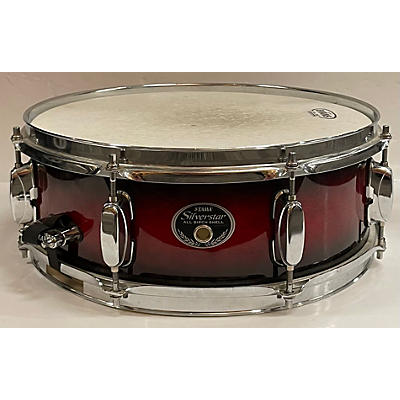 TAMA Used TAMA 6X14 Silverstar Snare Drum Crimson Red Burst