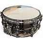 Used TAMA 6X14 Starphonic Snare Black and Silver Drum Black and Silver 13