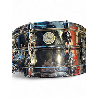 Used TAMA 6X14 Starphonic Snare Nickel Plated Brass Drum