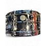 Used TAMA 6X14 Starphonic Snare Nickel Plated Brass Drum Nickel Plated Brass 13