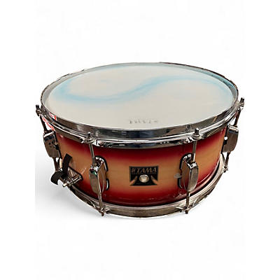 Used TAMA 6X14 Superstar Snare RED FADE Drum