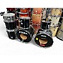 Used TAMA 7 Piece Rockstar Black Drum Kit Black