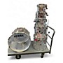 Used TAMA 7 Piece Silverstar ACRYLIC CLEAR Drum Kit ACRYLIC CLEAR