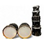 Used TAMA 7 Piece Silverstar BLACK/GREEN Drum Kit BLACK/GREEN
