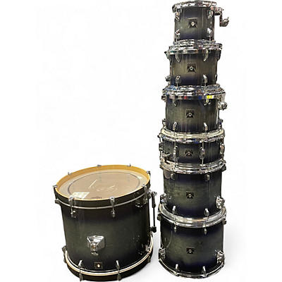 Used TAMA 7 Piece Superstar Classic Dark Indigo Burst Drum Kit
