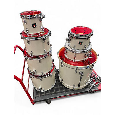 Used TAMA 7 Piece Superstar Classic Maple Champagne Sparkle Drum Kit