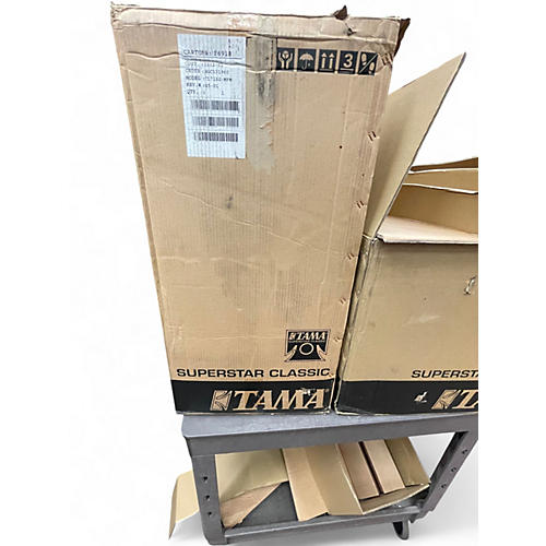 Used TAMA 7 Piece Superstar Classic Spalted Maple Drum Kit Spalted Maple