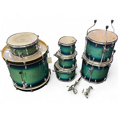 Used TAMA 7 Piece Superstar classic  2 Color Sunburst Drum Kit